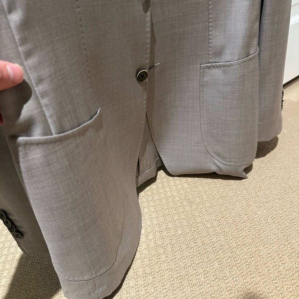 Suitsupply Men's Light Grey Havana Suit - Jacket Only (Size 40L) - Picture 6 of 6